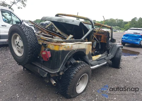 1989 Jeep Wrangler / Yj Laredo from USA, damaged, VIN 2J4FY59T8KJ147522